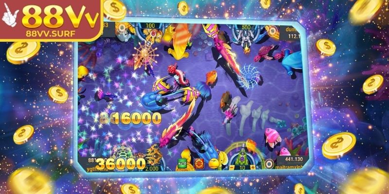 Thế giới đại dương sống động với nổ cá đến rồi 88VV