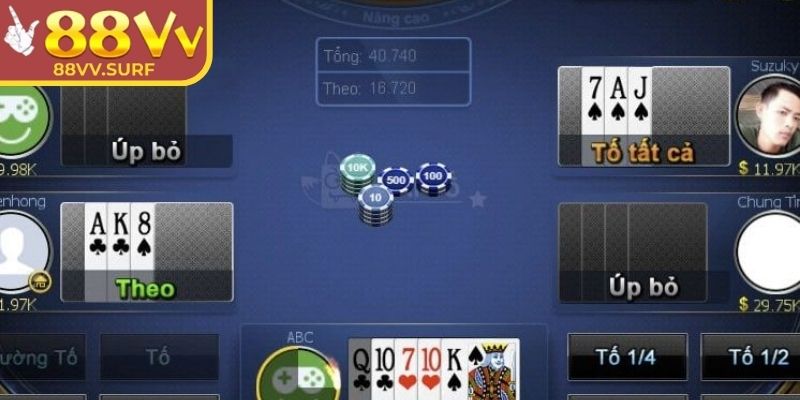 Nắm vững luật xì tố để làm chủ mọi bàn cược