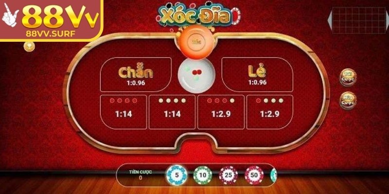 Xóc Đĩa 88VV - Cơ hội Chốt Kèo Thơm Để Sớm Về Bờ Ngay 1 Cách đặt cửa cược phù hợp khi chơi xóc đĩa 88VV